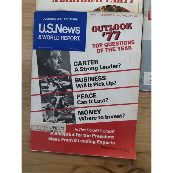 Vintage 1976 US NEWS & World Report Weekly Magazine Lot of 18 - Picture 7 of 16